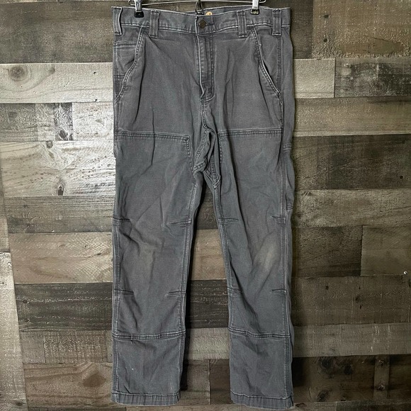 SOLD Carhartt Rigby Double Front Pants 33X30 - Picture 1 of 4